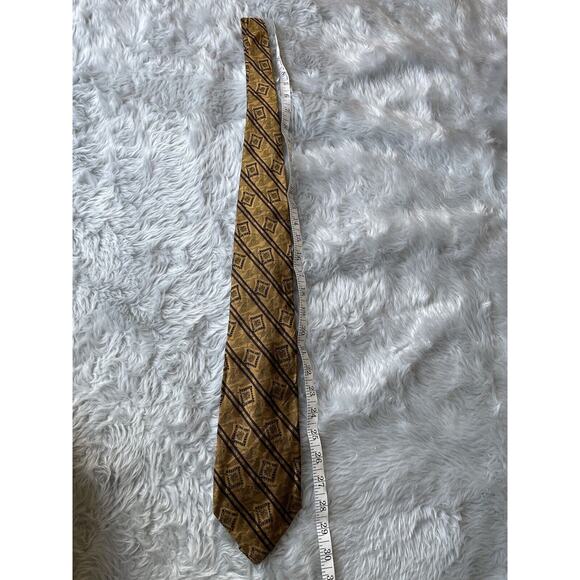 Robert Talbott Best Of Class Tie Nordstorm Black And Gold - Picture 6 of 6